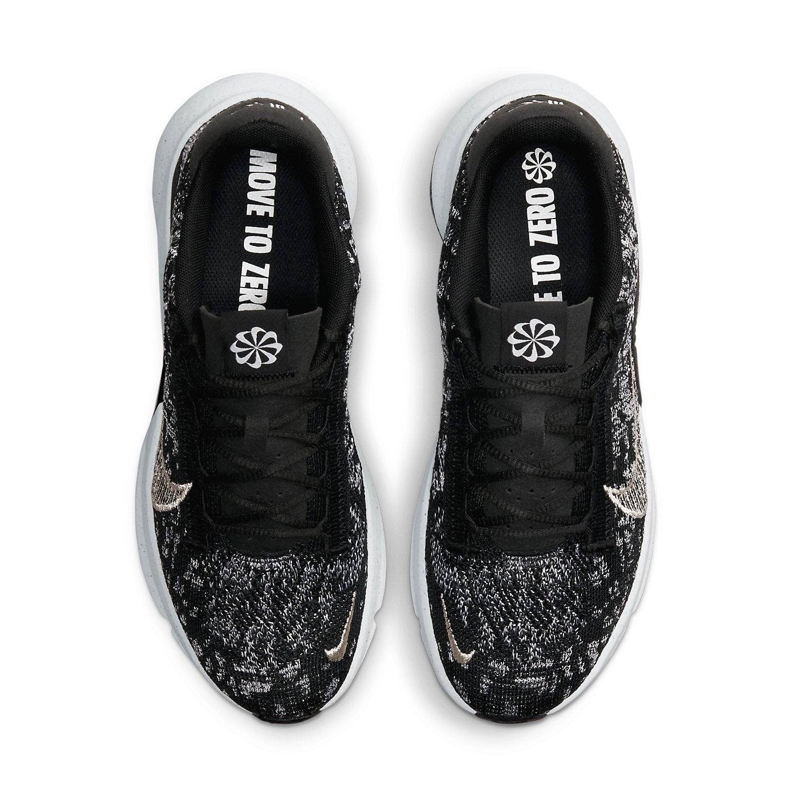 (WMNS) Nike SuperRep Go 3 Flyknit Next Nature 'Black White' DH3393-010