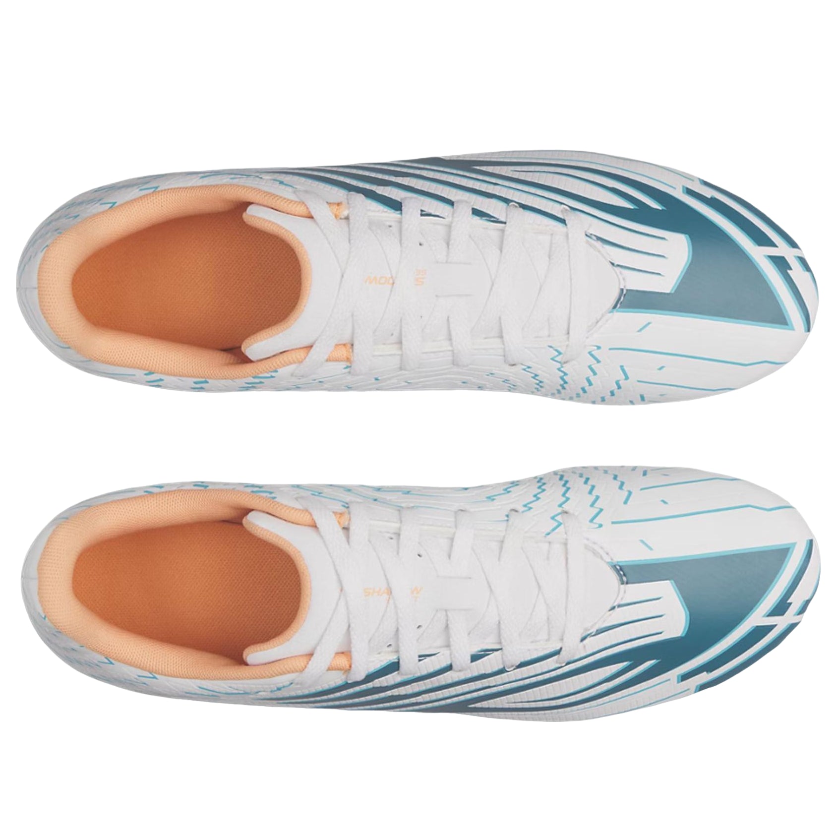 Under Armour Shadow Select 4 FG 'White Boundless Blue Orange Bloc' 6006230-100