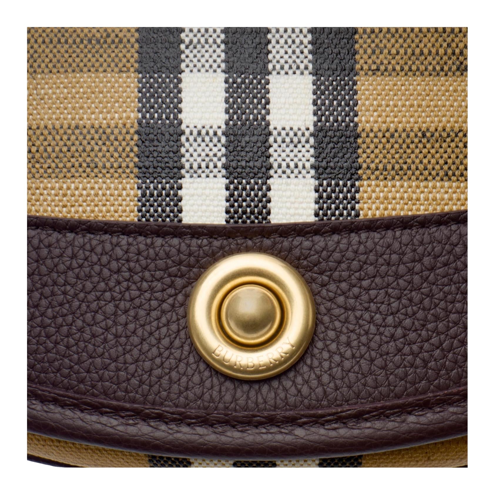 (WMNS) Burberry Highlands Crossbody Bag 'Sand Beige' 81121601