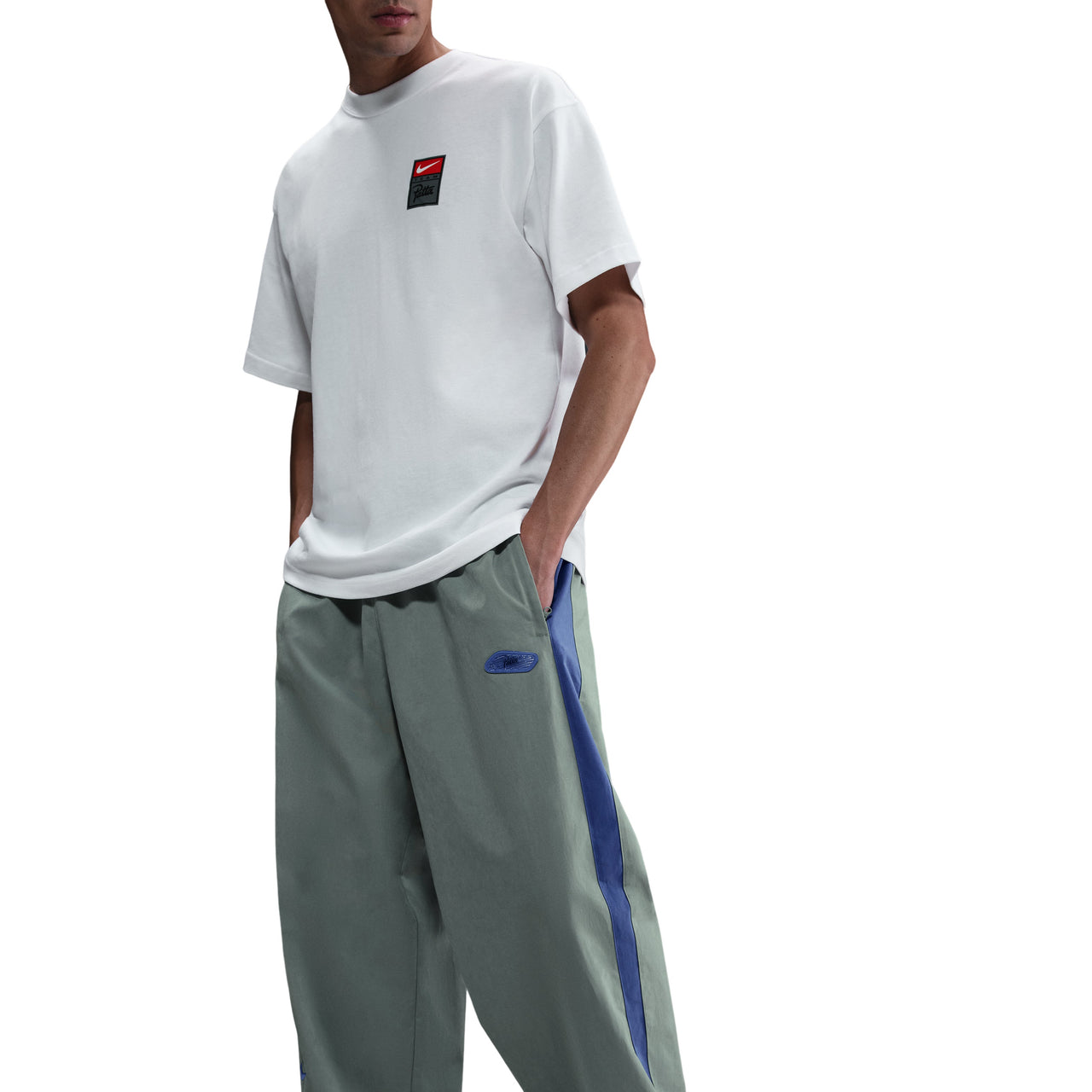 Nike x Patta Track Pants 'Grey Blue' HJ0737-073