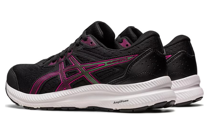 (WMNS) ASICS Gel-Contend 8 Wide 'Black Pink Rave' 1012B319-008