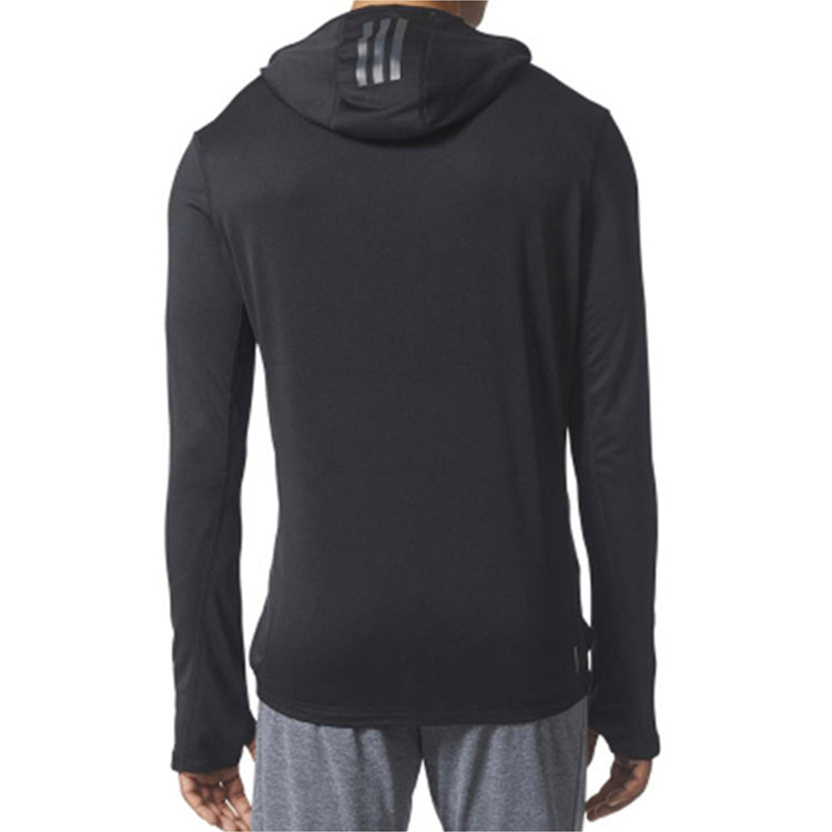 adidas Stay Warm hooded Casual Sports Pullover Black BP8033