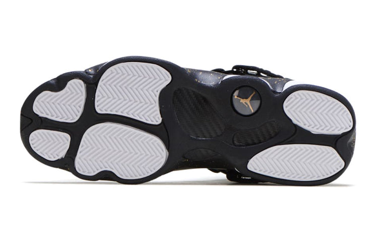 (GS) Air Jordan 6 Rings 'Black Metallic Gold' 323419-007