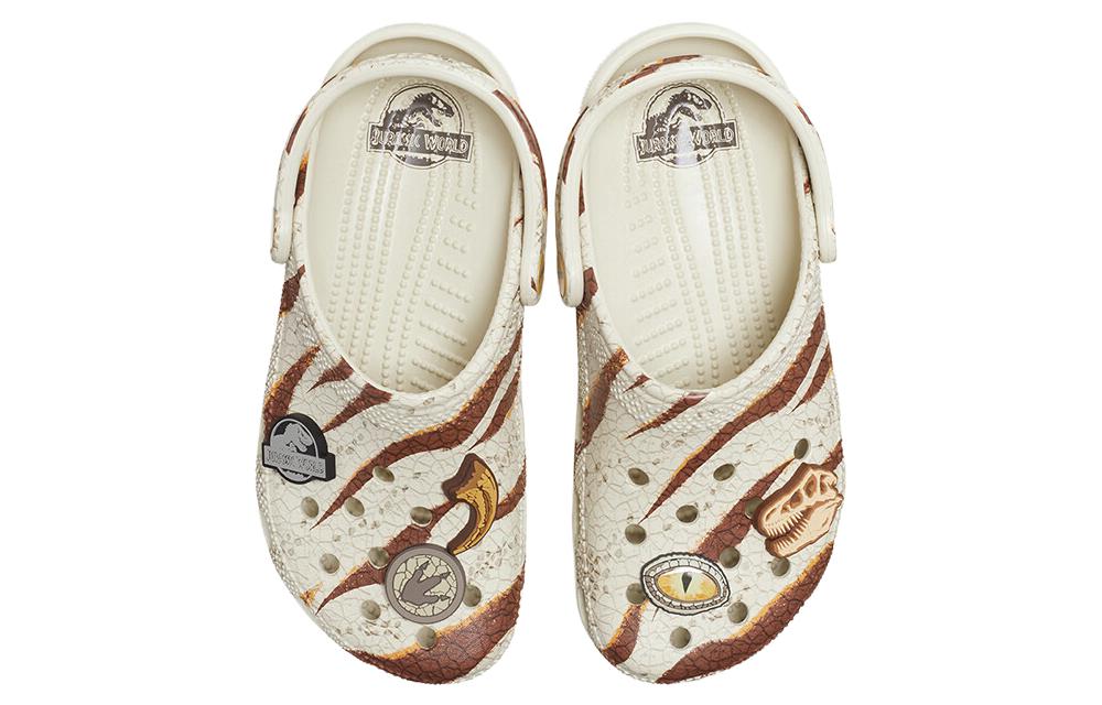 Crocs Jurassic World Classic Clogs 'Bone' 208641-2Y2