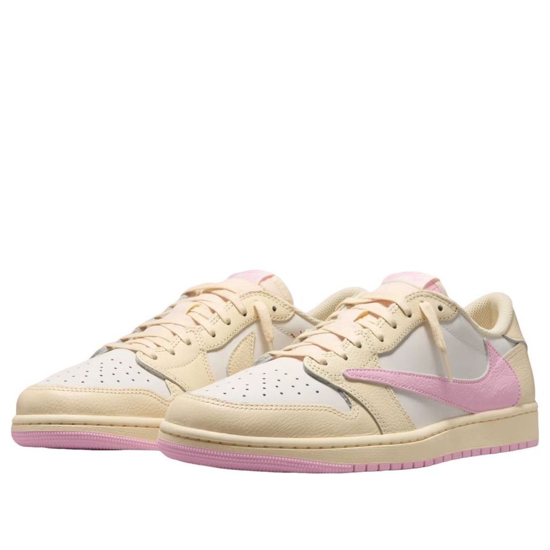 Air Jordan 1 Low OG x Travis Scott 'Shy Pink' IQ7604-100