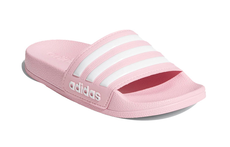 (GS) adidas Adilette Shower Slides J 'True Pink' G27628