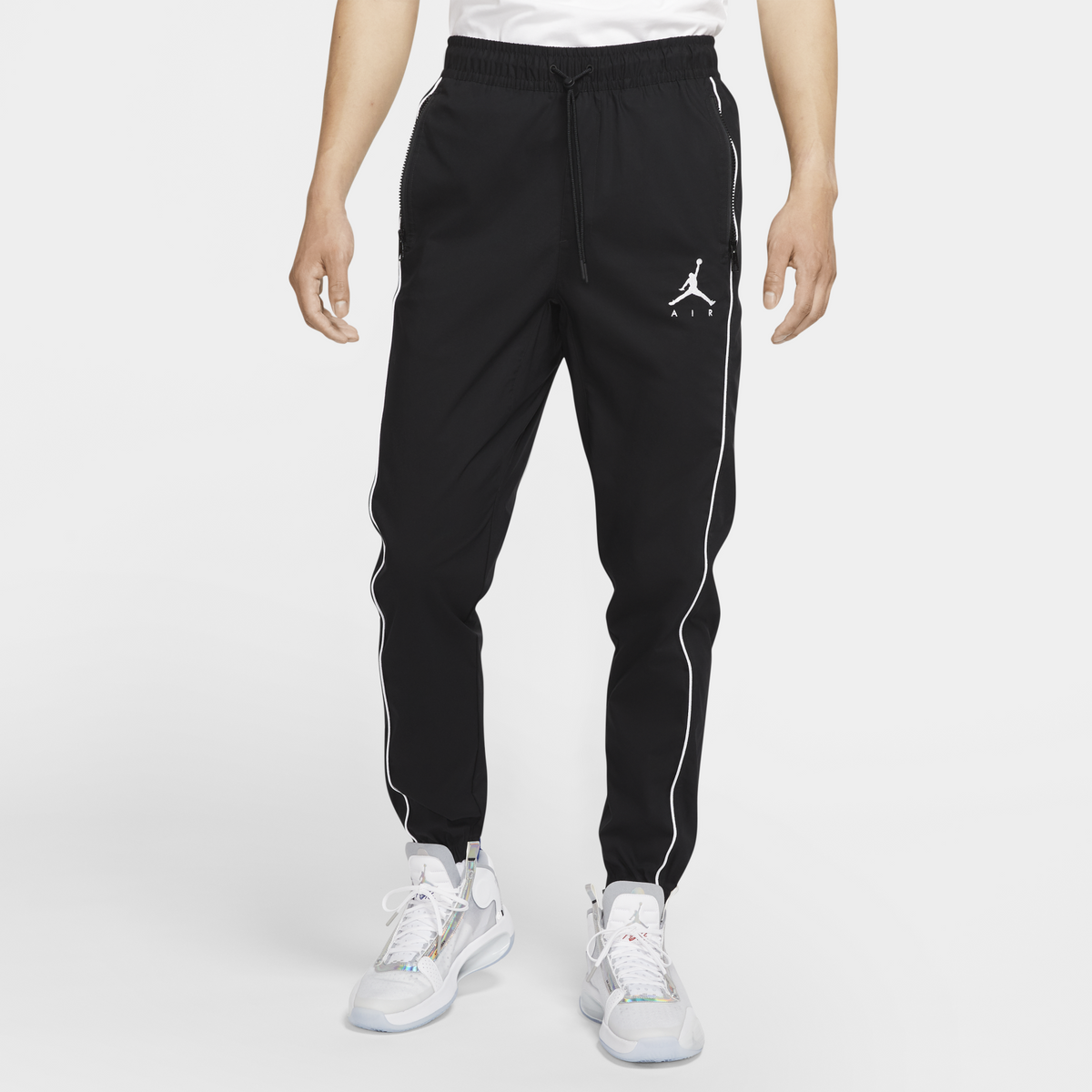 Air Jordan Jumpman Woven Bundle Feet Sports Pants Black CK6856-010