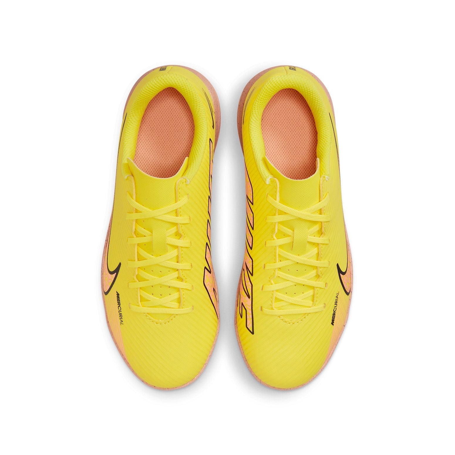 (GS) Nike Vapor 15 Club TF Turf 'Yellow Pink' DJ5956-780