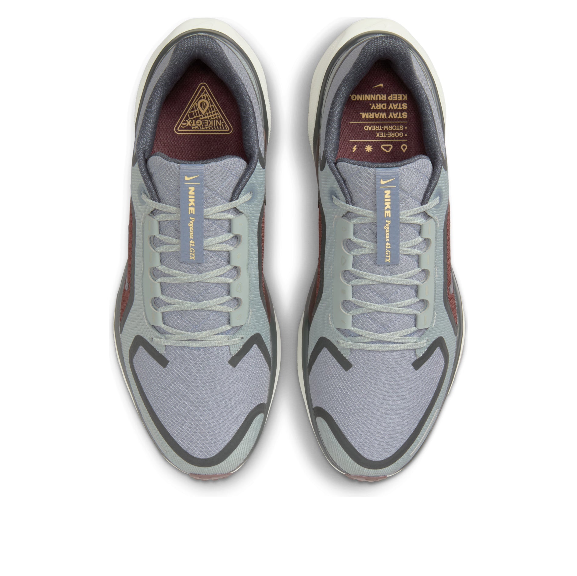 Nike Air Zoom Pegasus 41 Gore-Tex 'Light Pumice Ashen Slate Burgundy' FQ1356-003