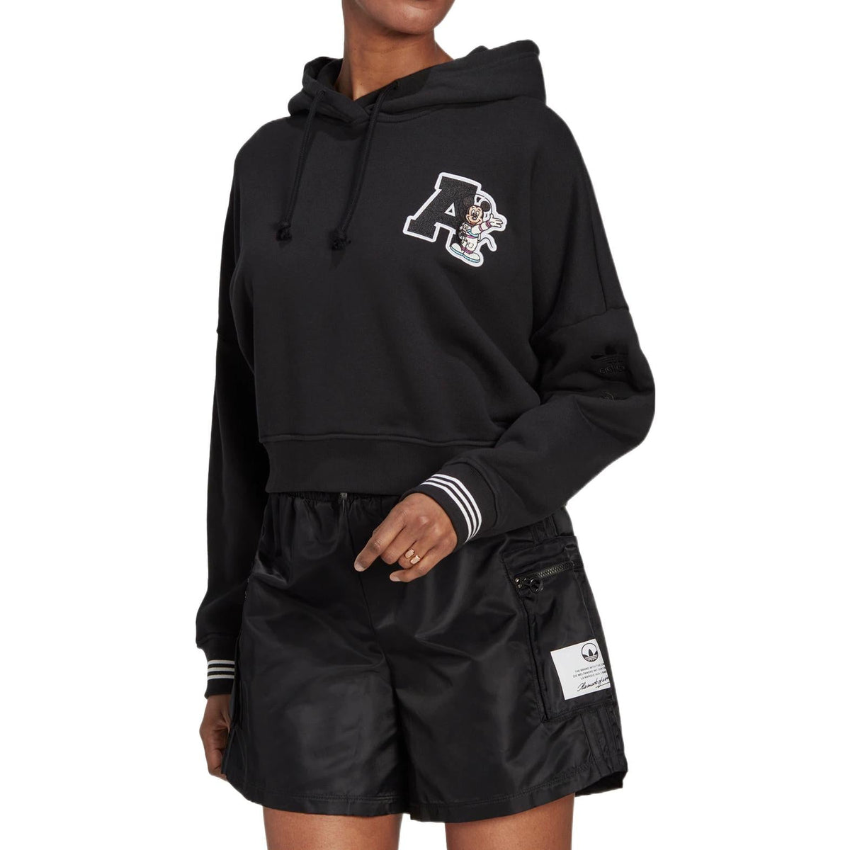 (WMNS) adidas Originals X Disney Hoodies 'Black' HL9054