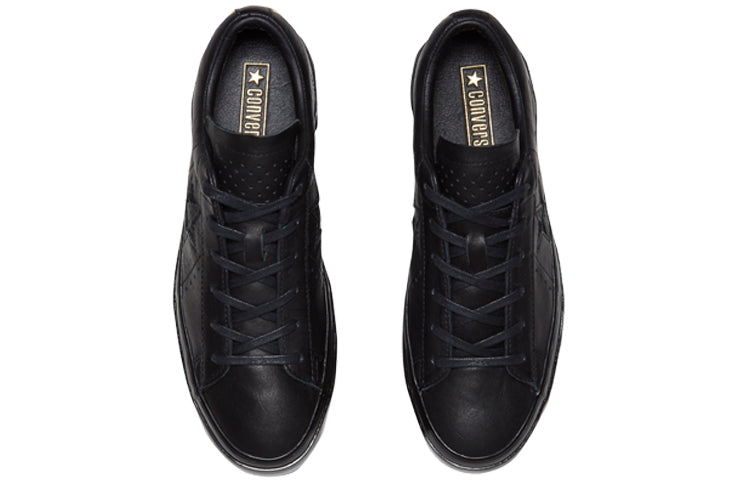 (WMNS) Converse One Star Platform Ox 'Black' 559898C