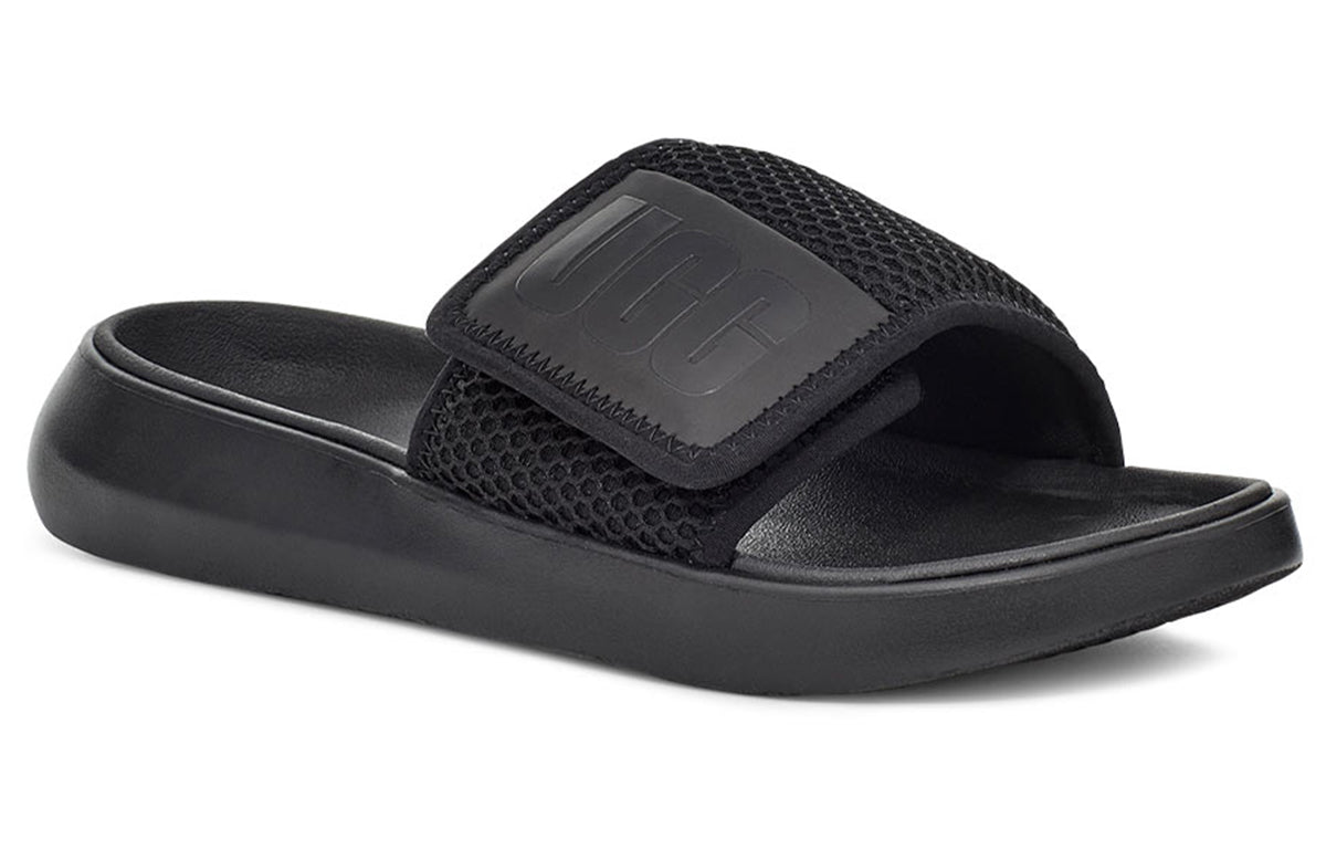 (WMNS) UGG LA Light Slide Black Slippers 1107911-BBLC
