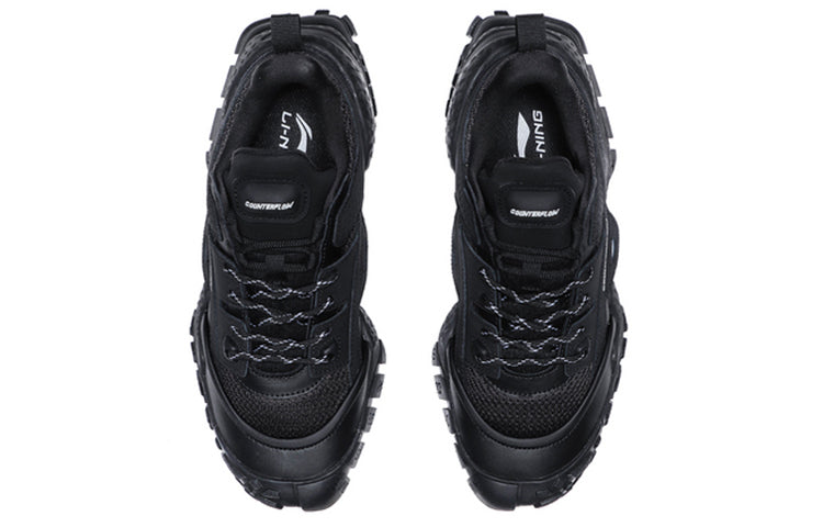 (WMNS) Li-Ning Countflow WindWalker 'Standard Black' AGLQ152-2