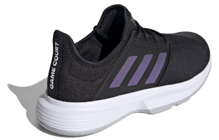(WMNS) adidas Gamecourt Black/Purple FY3378