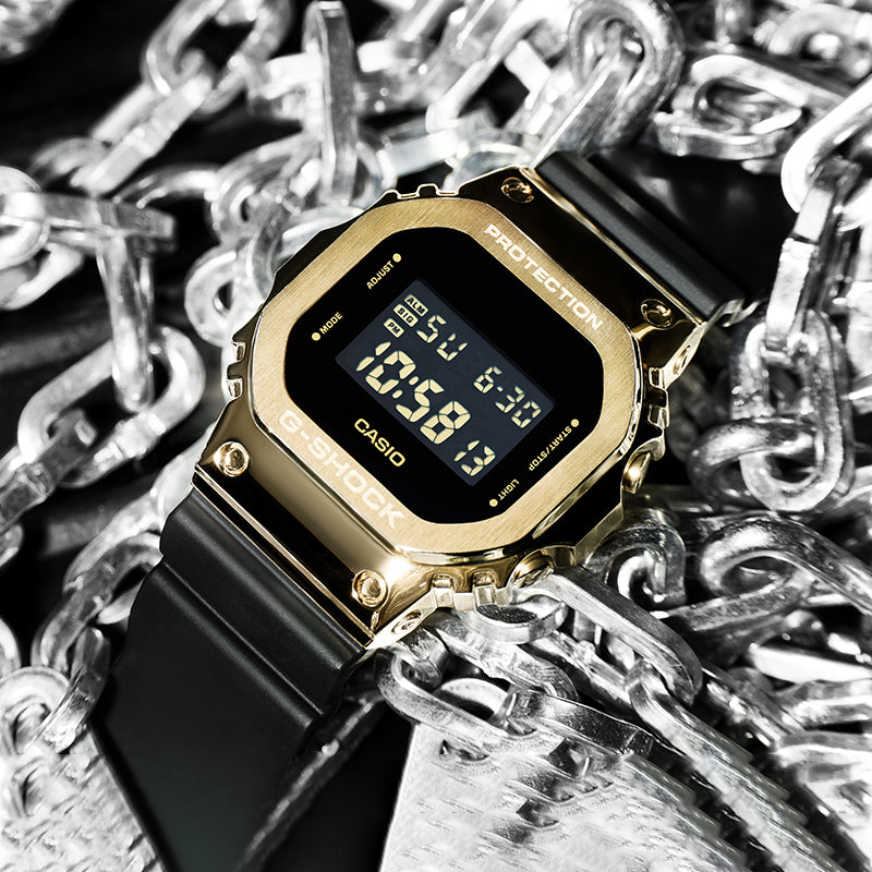 CASIO G-Shock Square 'Black Gold' GM-5600G-9PR