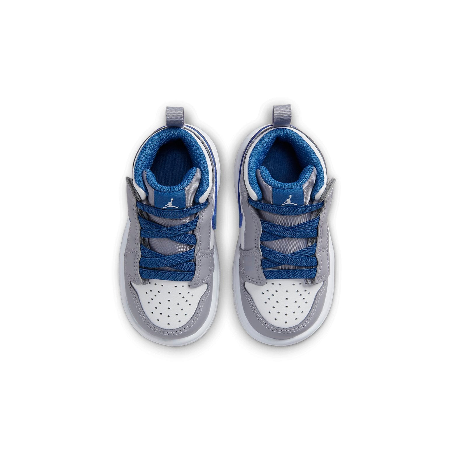 (TD) Air Jordan 1 Mid Alt 'Gray White Blue' AR6352-014