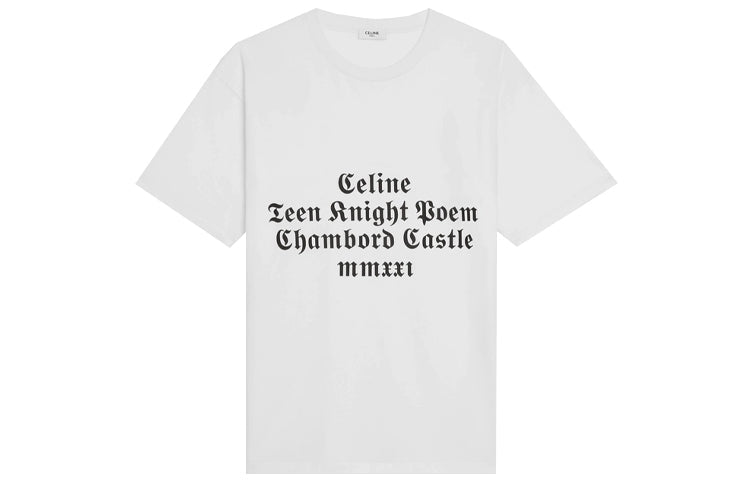 CELINE FW21 T Shirt Men's White