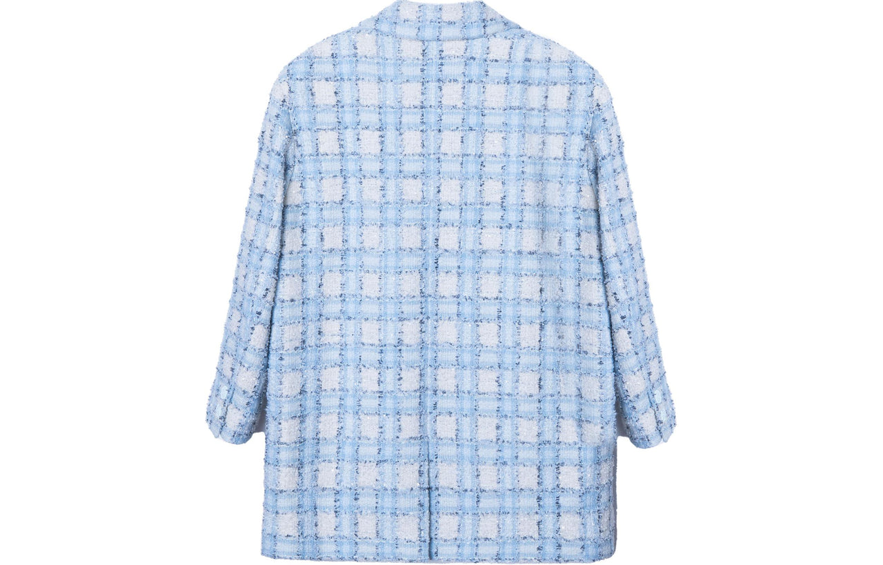CHANEL 24 New Spring And Summer Arrivals Jackets Coats Women's Blue