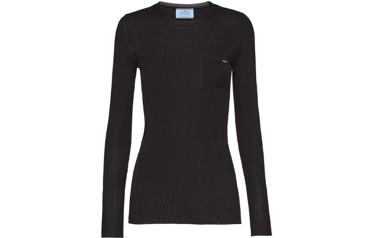 PRADA FW21 Slim Fit Sweater Women's Black