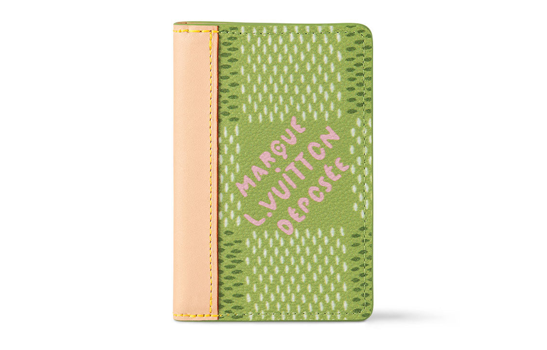 LOUIS VUITTON By Tyler The Creator Pocket Organizer Green Damier Golf