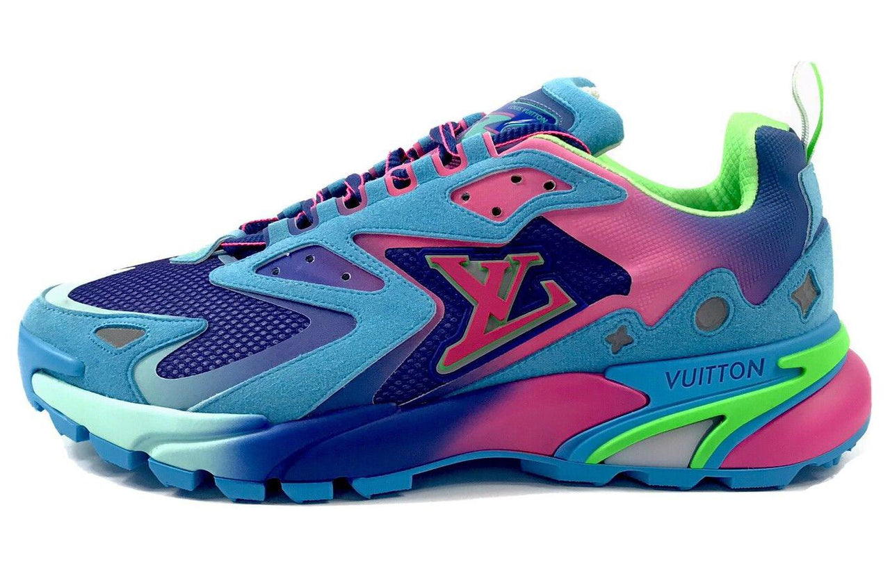 LOUIS VUITTON Lv Runner Tatic Sneakers 'Blue Pink Green'