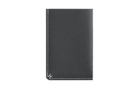 HERMES Evergrain Calfskin Card Holder Men's Dusty Gray