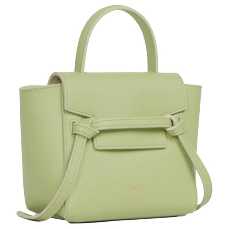 CELINE Belt Grained Calfskin Catfish Bag, Shoulder Bag, Crossbody Bag, Handbag Pico Women's Multicolor