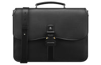 DIOR Gallop Grained Calfskin Portable One Shoulder Crossbody Briefcases Men's Black