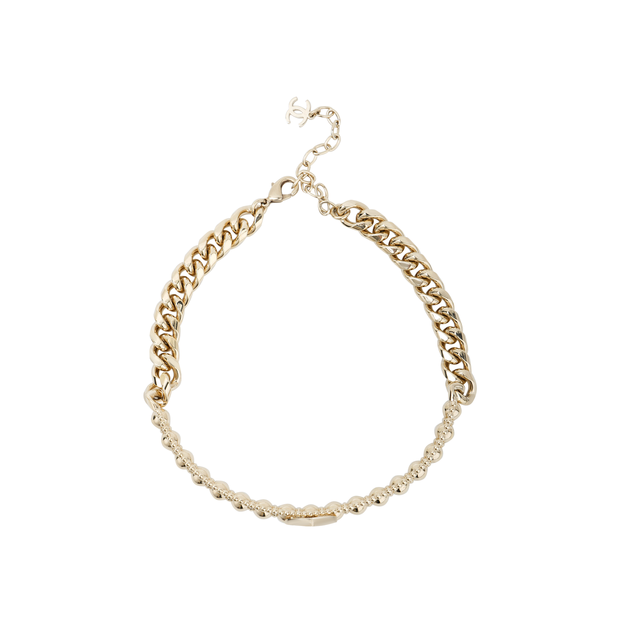 CHANEL 22c Early Spring Necklaces Women's Gold
