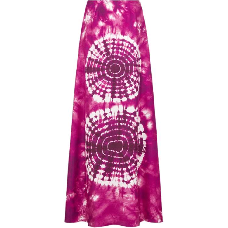DIOR Casual Long Skirt Women's Purple