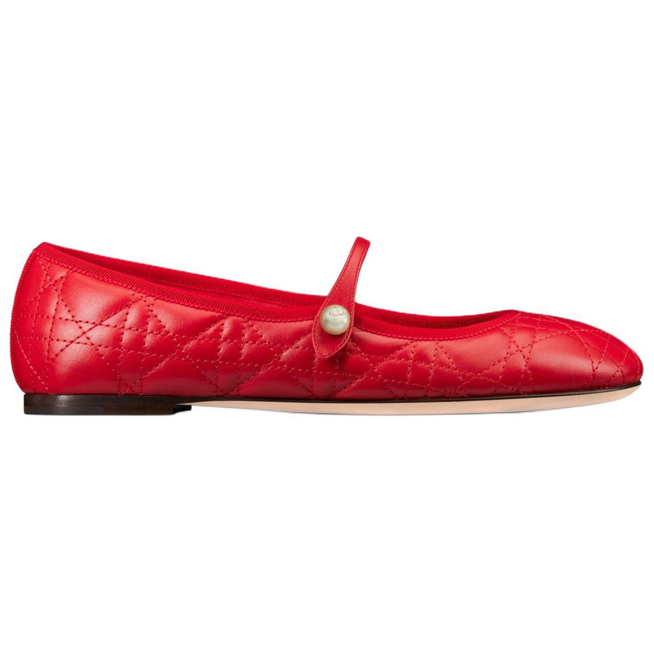 DIOR Dioramour Mary Jane Shoes Women's Red