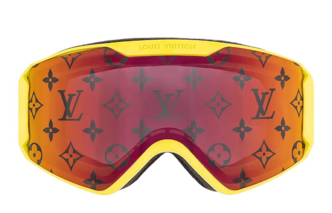 LOUIS VUITTON Anti Fog Snap Buckle Unisex Ski Goggles