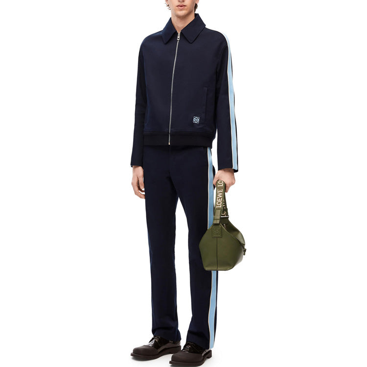 LOEWE Jackets Men Navy Blue
