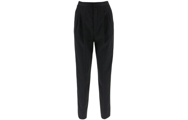 SAINT LAURENT High Waist Tapered Pants