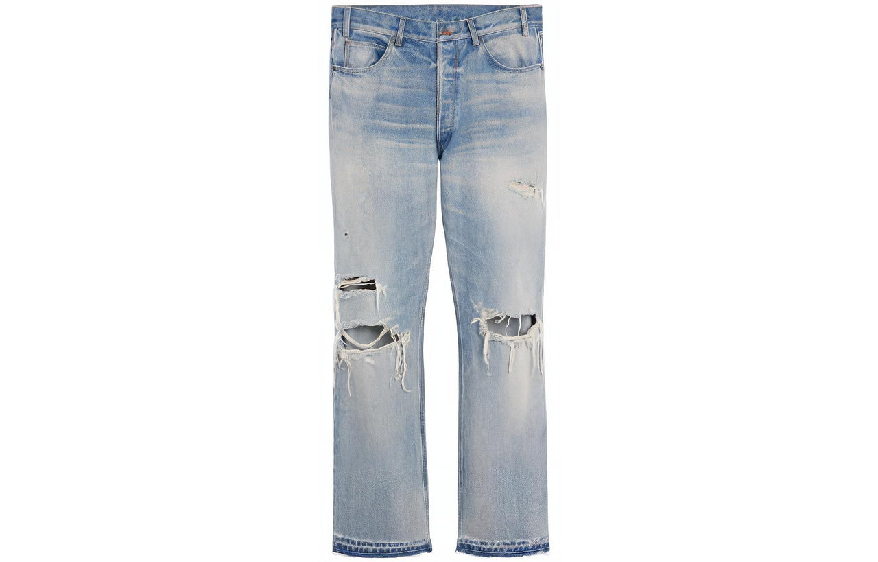 CELINE Wesley Jeans In Westside Wash Denim