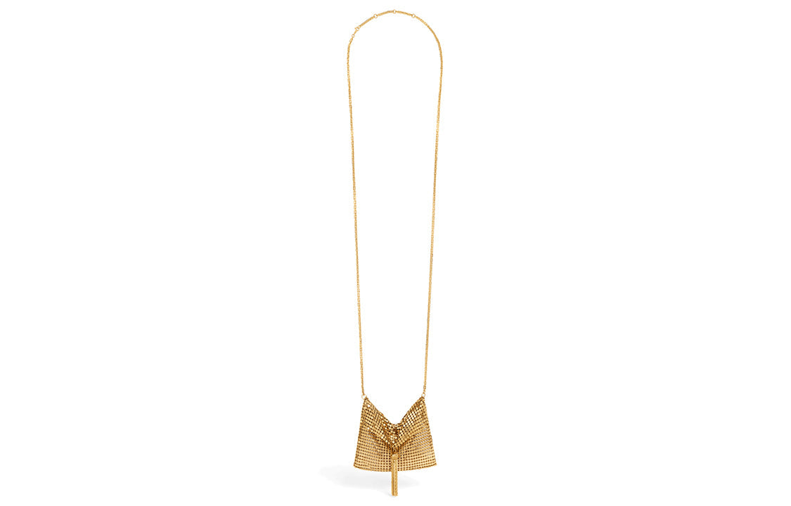 CELINE Brass Necklaces Women's Gold