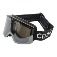 CELINE Plastic Irregular/Polygonal Glasses Men's Black
