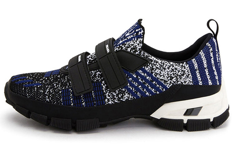PRADA Cushioned Anti-Slip And Wear-Resistant Warm Low-Top Casual Shoes Men's Black Blue