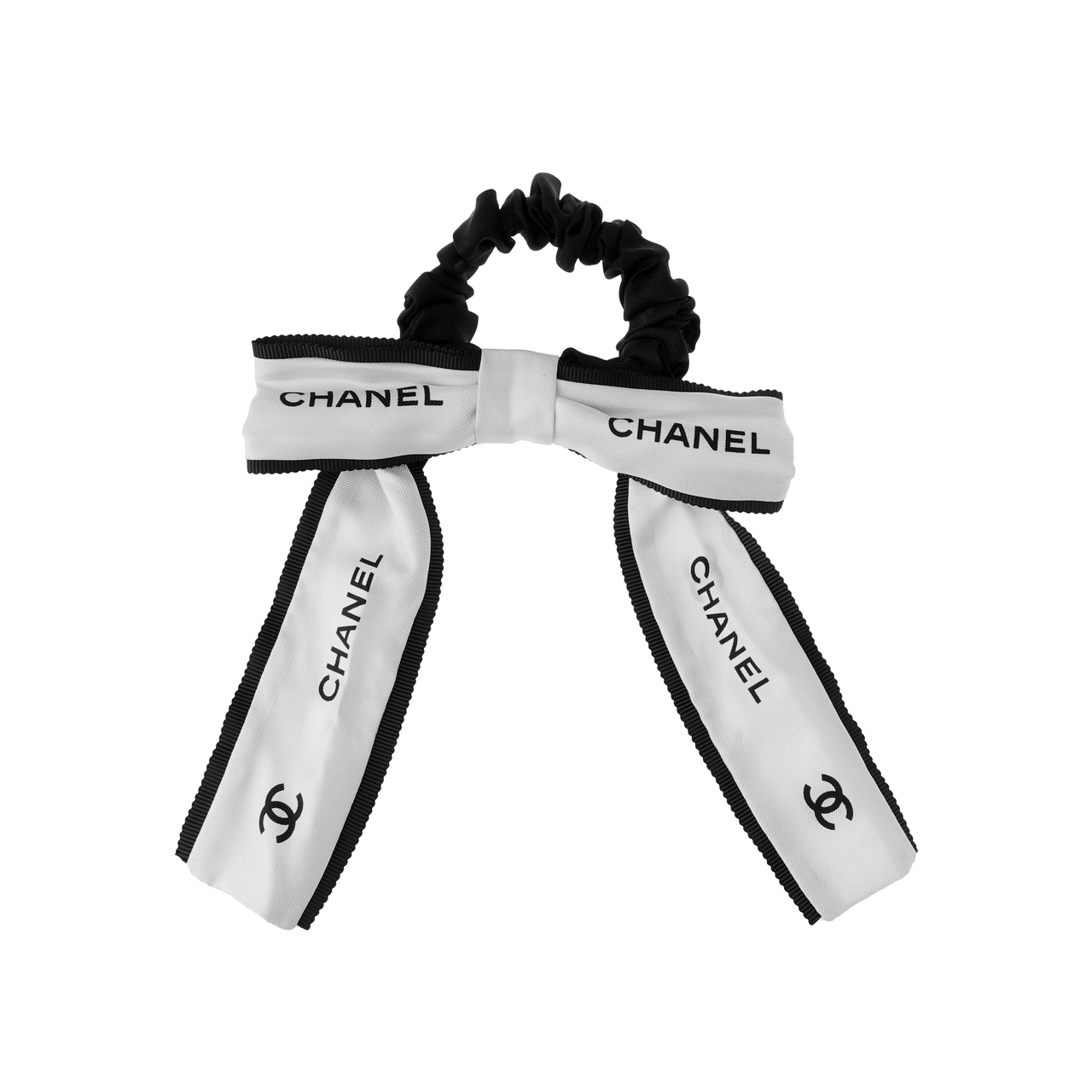 CHANEL Silk Twill Hair Accessory