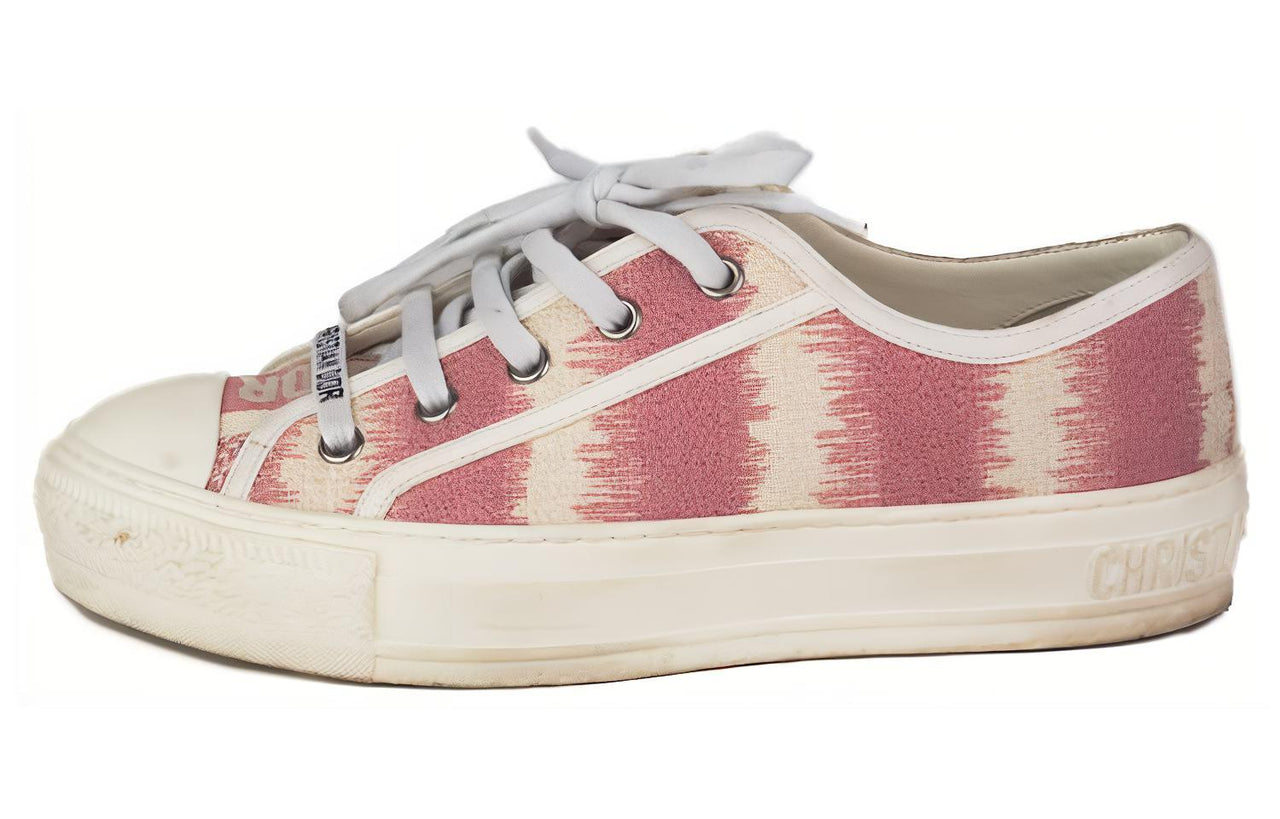 DIOR Walk'n'Dior Low-Top Stylish Skateboarding Shoes Women's Pink
