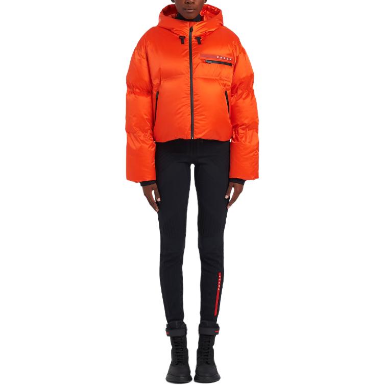 PRADA Jackets Coats Women's Orange