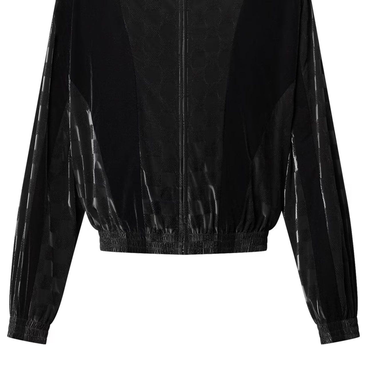 LOUIS VUITTON Flocked Damier Technical Tracksuit Top