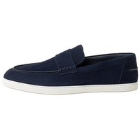 HERMES Job Loafers Men's Dark Blue