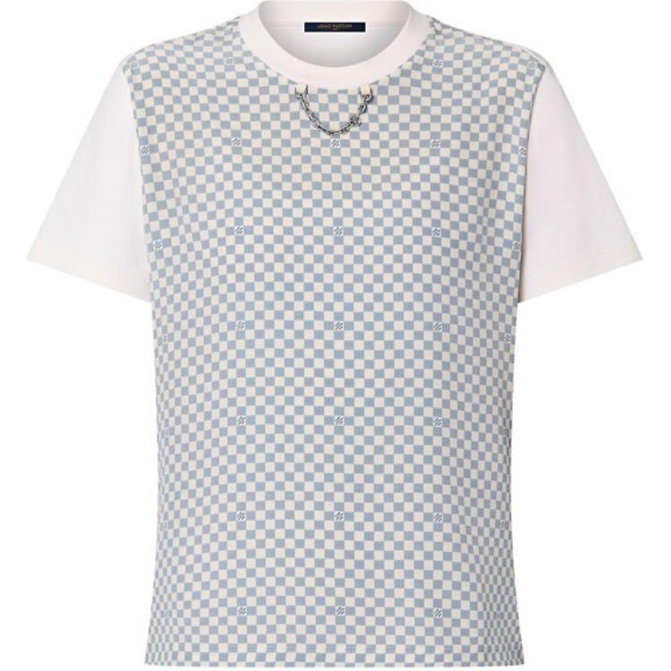 LOUIS VUITTON Damier Front T-Shirt