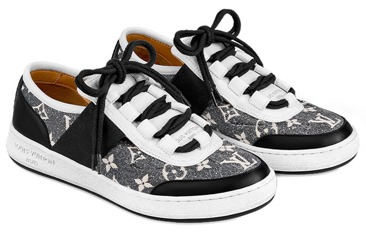 LOUIS VUITTON Lous Stylish Skateboarding Shoes Women's Gray