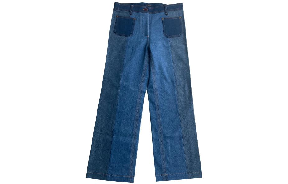 LOUIS VUITTON SS22 Jeans Women's Blue