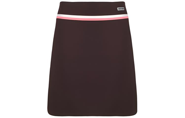 MIU MIU Casual Short Skirts Women's Coffee