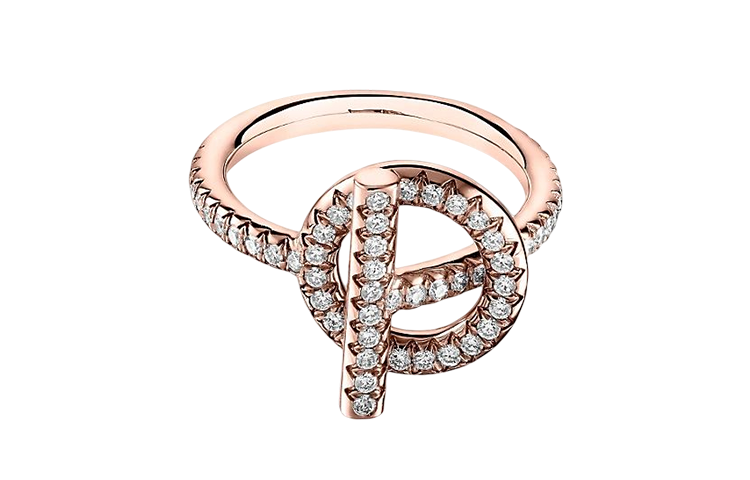 HERMES Rings Women's Rose Gold