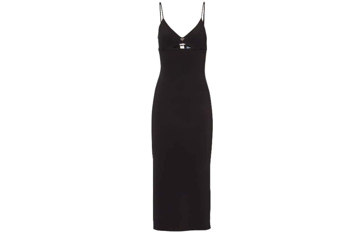 PRADA Holiday Sleeveless Dress Women's Black