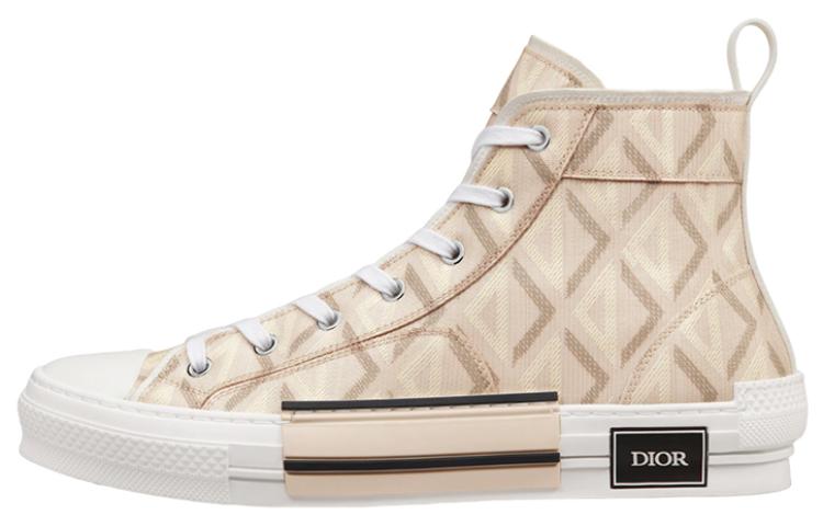 DIOR B23 High Top Natural Cd Diamond